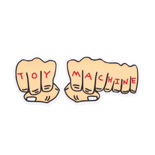 TOY MACHINE STICKER トイマシーン ステッカー FISTS スケートボード スケボー
