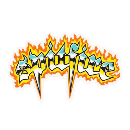 SPITFIRE STICKER スピットファイヤー ステッカー VENOM CHROME LARGE スケートボード スケボー
