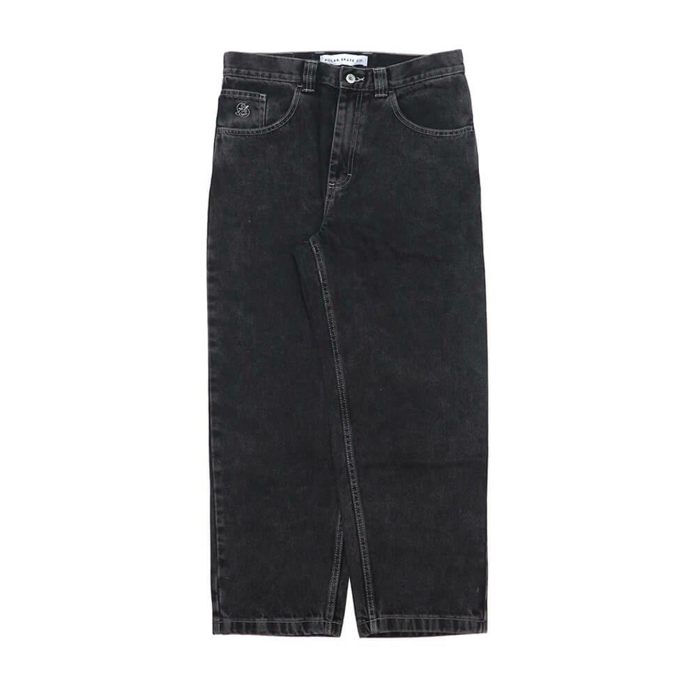 POLAR JEANS ポーラー パンツ ジーンズ 93! DENIM SILVER BLACK スケートボード スケボー 