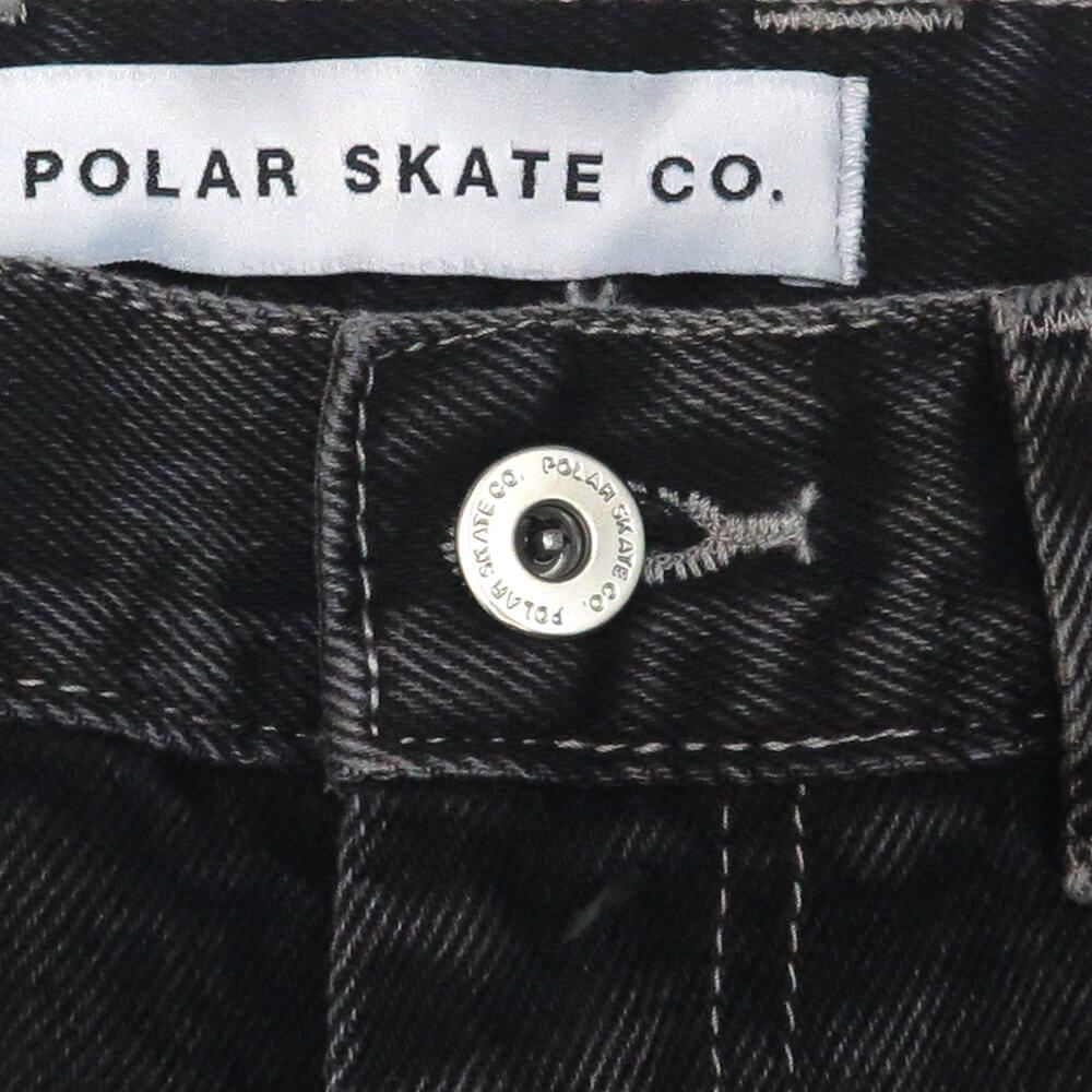 POLAR JEANS ポーラー パンツ ジーンズ 93! DENIM SILVER BLACK スケートボード スケボー 2