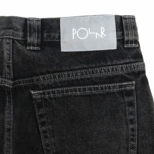POLAR JEANS ポーラー パンツ ジーンズ 93! DENIM SILVER BLACK スケートボード スケボー 4