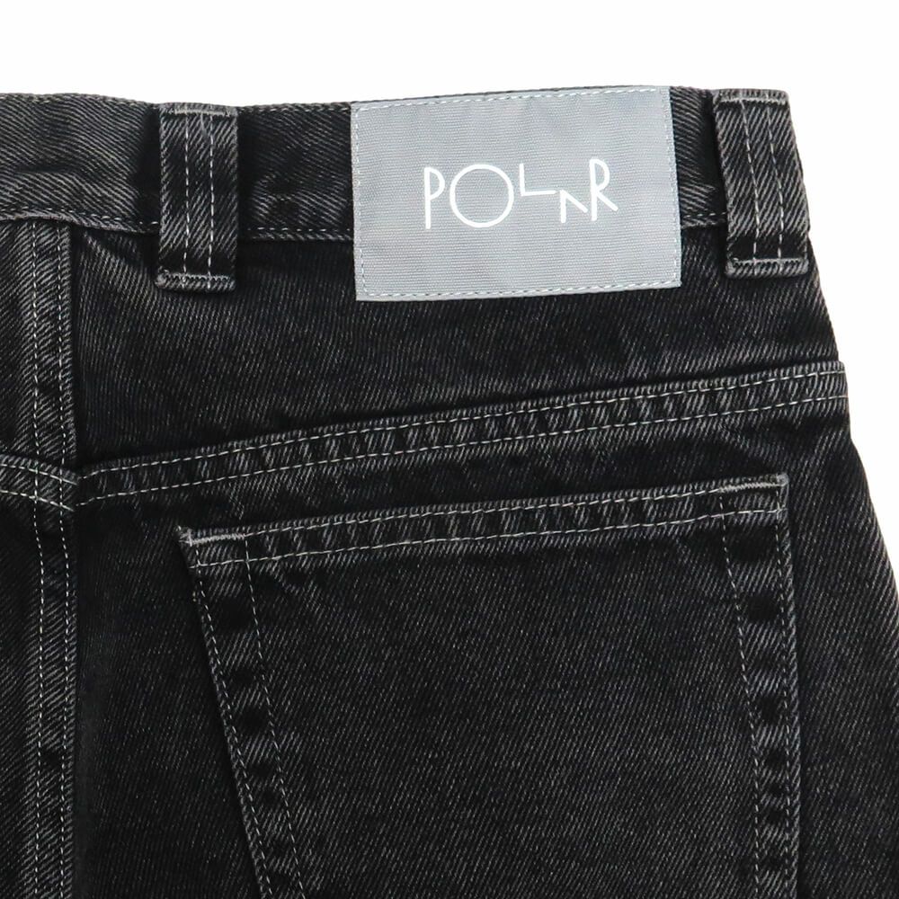 POLAR JEANS ポーラー パンツ ジーンズ 93! DENIM SILVER BLACK スケートボード スケボー 4