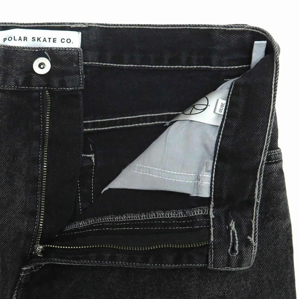 POLAR JEANS ポーラー パンツ ジーンズ 92! DENIM SILVER BLACK スケートボード スケボー 3