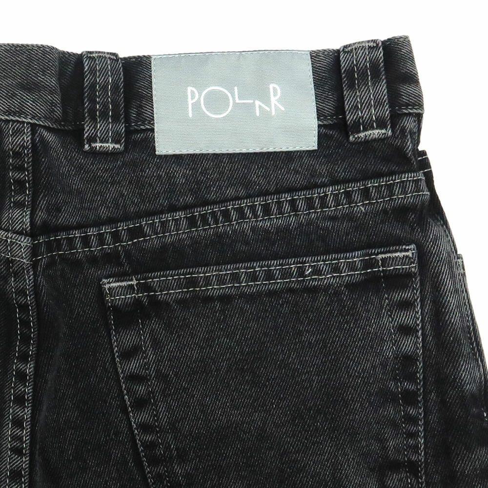 POLAR JEANS ポーラー パンツ ジーンズ 92! DENIM SILVER BLACK スケートボード スケボー 4