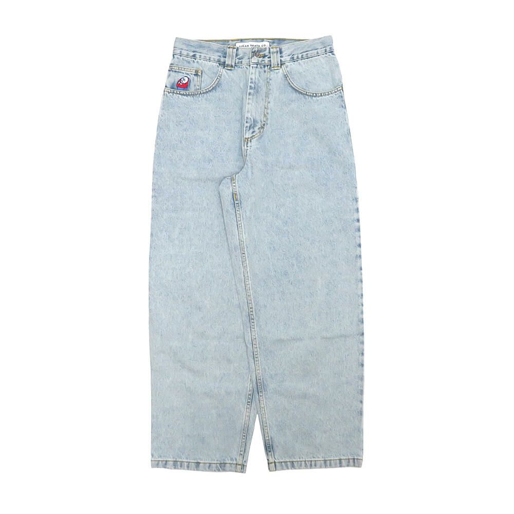 POLAR JEANS ポーラー パンツ ジーンズ ビッグボーイ BIG BOY OG LOGO LIGHT BLUE スケートボード スケボー 