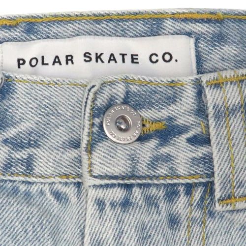 POLAR JEANS ポーラー パンツ ジーンズ ビッグボーイ BIG BOY OG LOGO LIGHT BLUE スケートボード スケボー 2