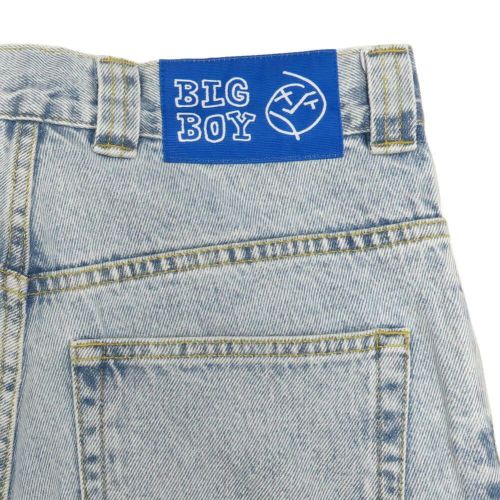 POLAR JEANS ポーラー パンツ ジーンズ ビッグボーイ BIG BOY OG LOGO LIGHT BLUE スケートボード スケボー 4