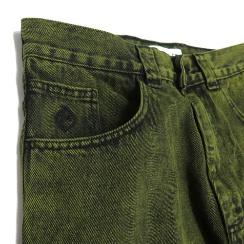 POLAR JEANS ポーラー パンツ ジーンズ ビッグボーイ BIG BOY GREEN/BLACK スケートボード スケボー 1
