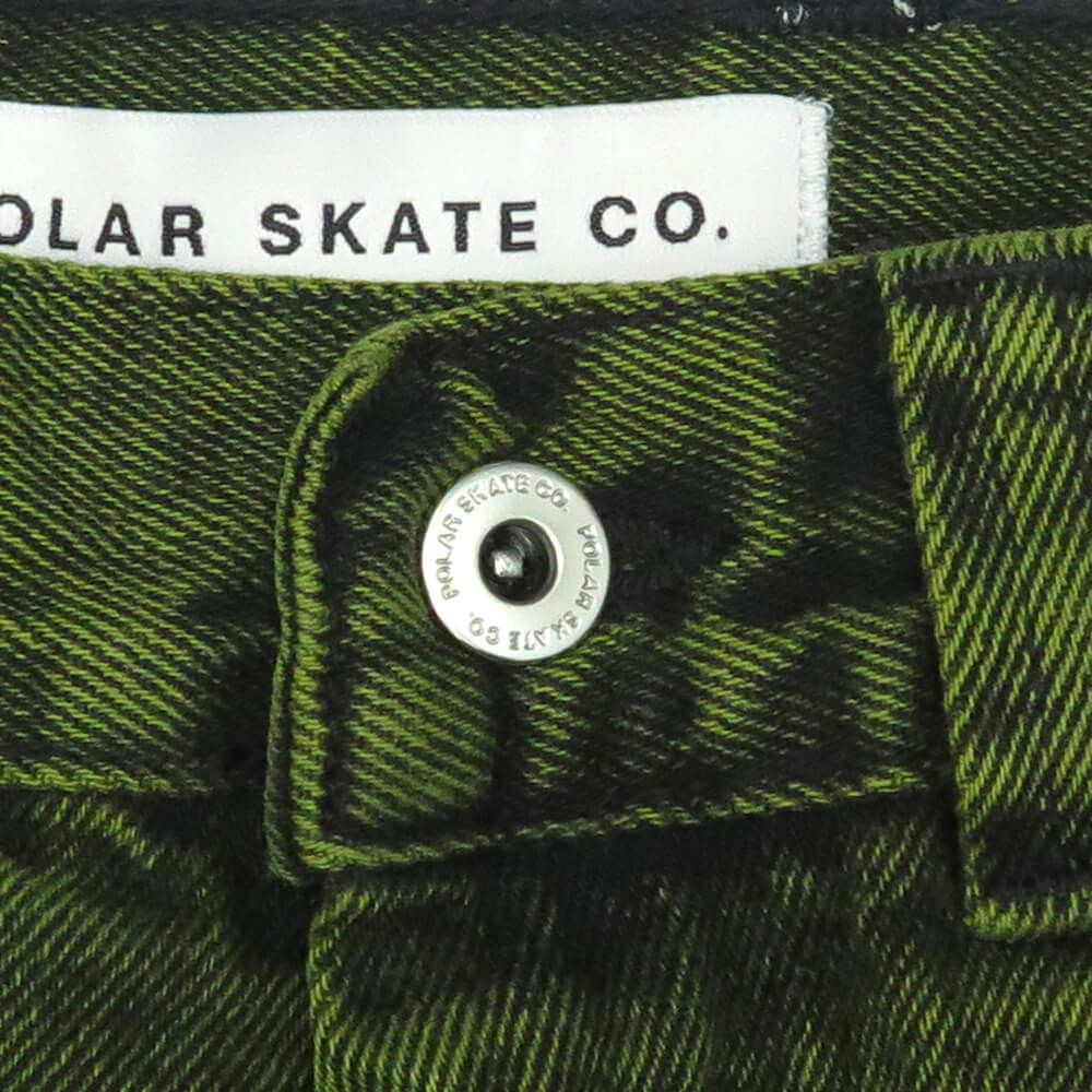 POLAR JEANS ポーラー パンツ ジーンズ ビッグボーイ BIG BOY GREEN/BLACK スケートボード スケボー 2