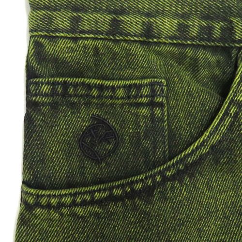 POLAR JEANS ポーラー パンツ ジーンズ ビッグボーイ BIG BOY GREEN/BLACK スケートボード スケボー 7