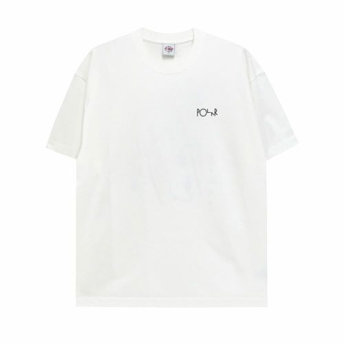 POLAR T-SHIRT ポーラー Tシャツ LAST NIGHT WHITE スケートボード スケボー 1