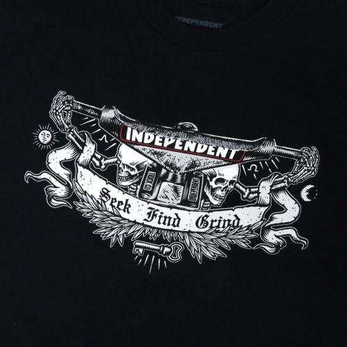  INDEPENDENT T-SHIRT インディペンデント Tシャツ SFG SOCIETY BLACK スケートボード スケボー 1