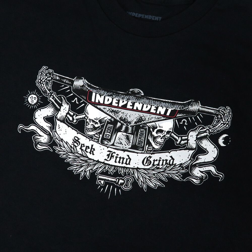  INDEPENDENT T-SHIRT インディペンデント Tシャツ SFG SOCIETY BLACK スケートボード スケボー 1