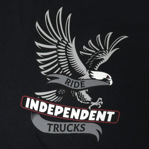 INDEPENDENT T-SHIRT インディペンデント Tシャツ LIBERTY BLACK スケートボード スケボー 3