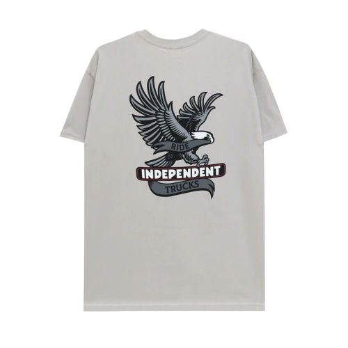  INDEPENDENT T-SHIRT インディペンデント Tシャツ LIBERTY ICE GREY スケートボード スケボー 