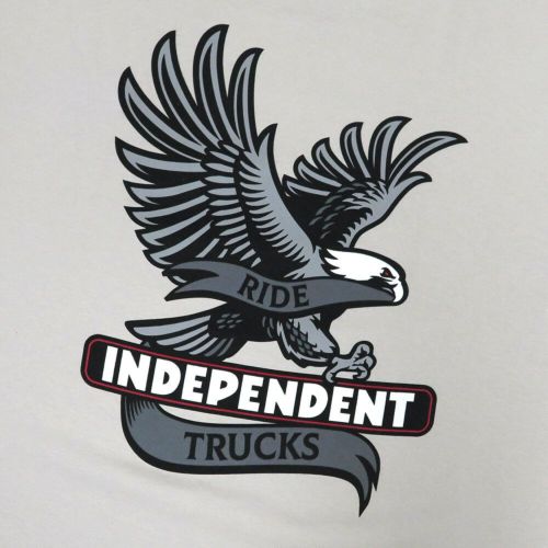  INDEPENDENT T-SHIRT インディペンデント Tシャツ LIBERTY ICE GREY スケートボード スケボー 3