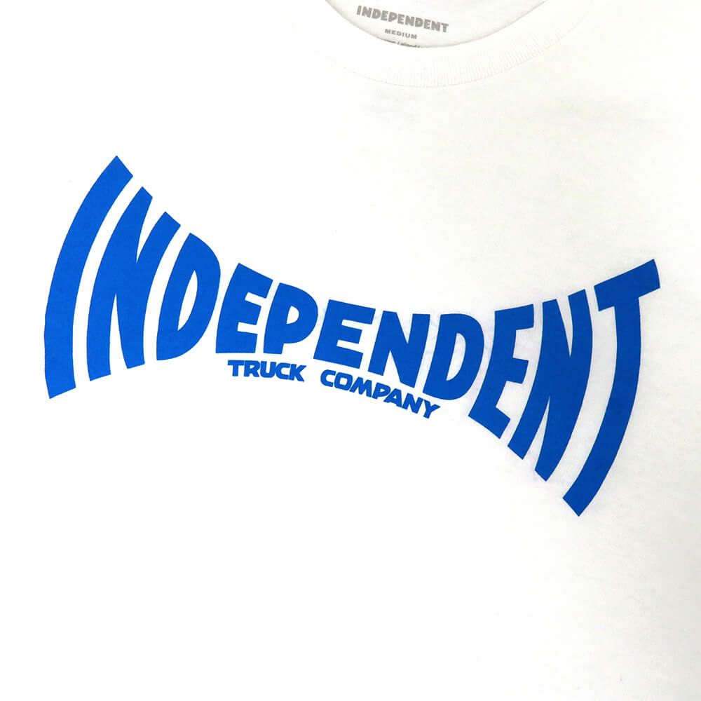  INDEPENDENT T-SHIRT インディペンデント Tシャツ SPAN WHITE スケートボード スケボー 1