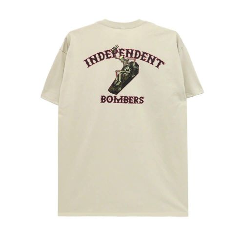  INDEPENDENT T-SHIRT インディペンデント Tシャツ BOMBERS SAND スケートボード スケボー 