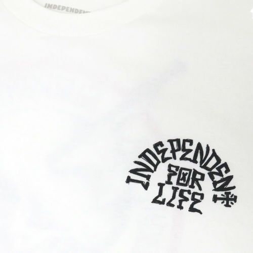  INDEPENDENT T-SHIRT インディペンデント Tシャツ TRUCK HEAD WHITE スケートボード スケボー 2