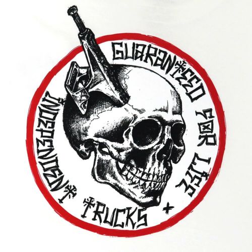  INDEPENDENT T-SHIRT インディペンデント Tシャツ TRUCK HEAD WHITE スケートボード スケボー 3