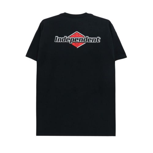  INDEPENDENT T-SHIRT インディペンデント Tシャツ MOJOCHROME BLACK スケートボード スケボー 