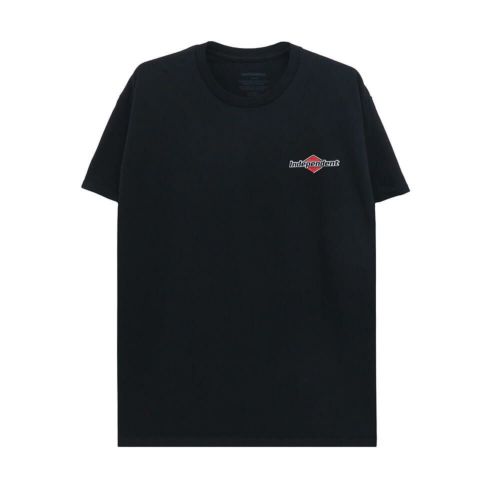  INDEPENDENT T-SHIRT インディペンデント Tシャツ MOJOCHROME BLACK スケートボード スケボー 1