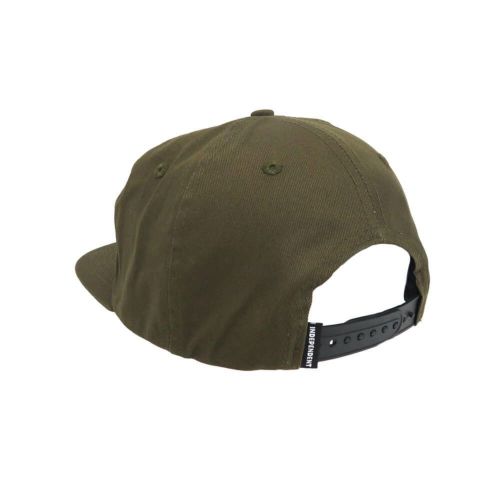 INDEPENDENT CAP インディペンデント キャップ BAR LOGO SNAPBACK DARK CHOCOLATE スケートボード スケボー 2