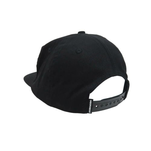  INDEPENDENT CAP インディペンデント キャップ BAR LOGO SNAPBACK BLACK スケートボード スケボー 2