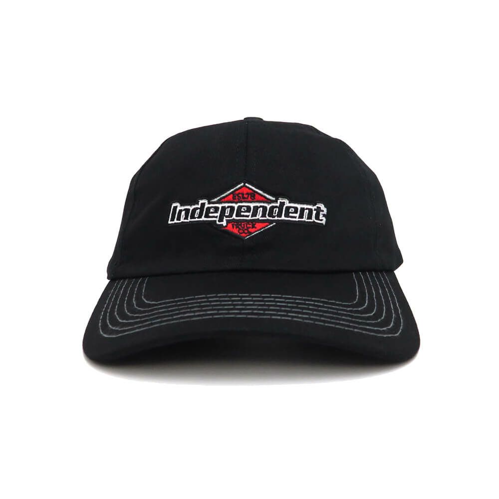  INDEPENDENT CAP インディペンデント キャップ MOJOCHROME DAD SNAPBACK BLACK スケートボード スケボー 1