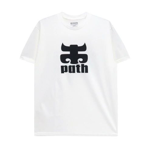 IPATH T-SHIRT アイパス Tシャツ CLASSIC LOGO WHITE スケートボード スケボー 