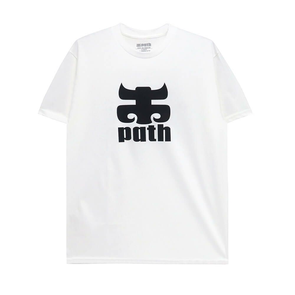 IPATH T-SHIRT アイパス Tシャツ CLASSIC LOGO WHITE スケートボード スケボー 