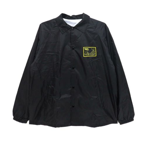 DOOM SAYERS JACKET ドゥームセイヤーズ ジャケット SNAKE SHAKE COACHES BLACK スケートボード スケボー 1