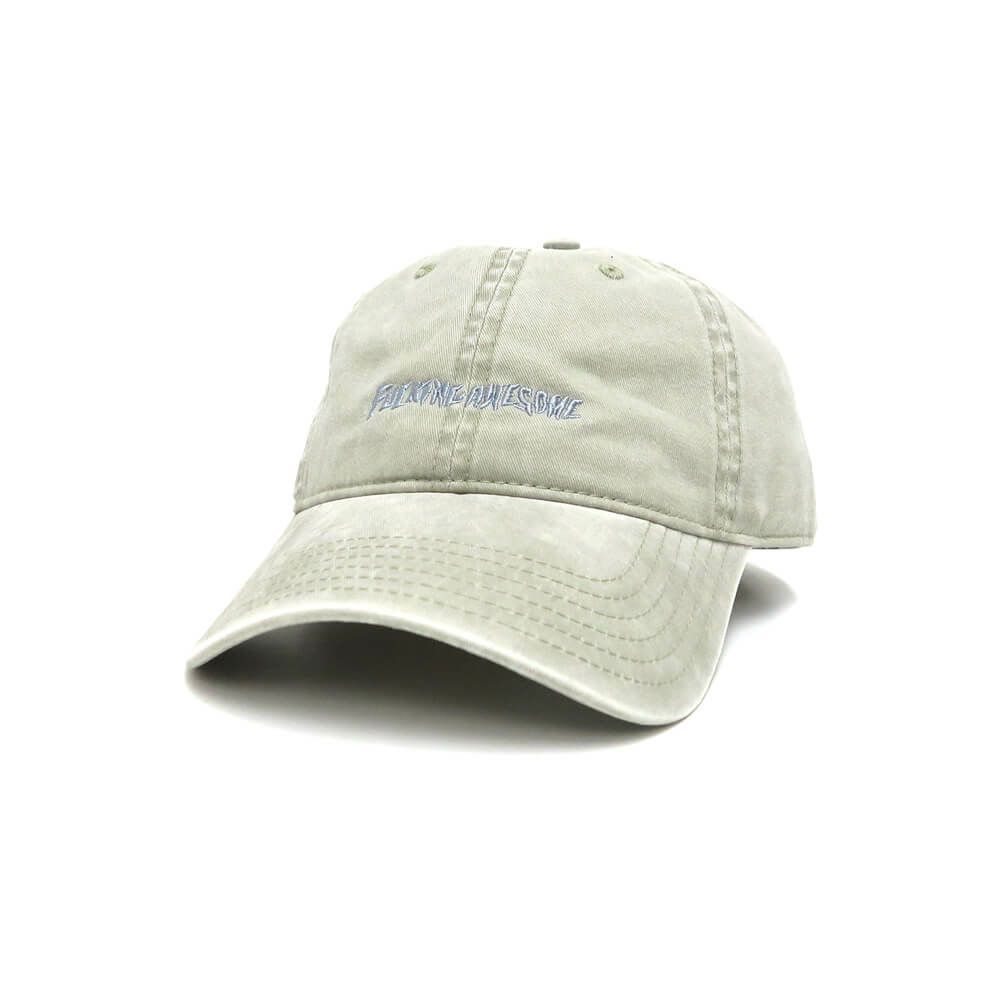 FUCKING AWESOME CAP ファッキンオーサム キャップ TONAL LITTLE STAMP LOGO 6 PANEL STONE スケートボード スケボー 
