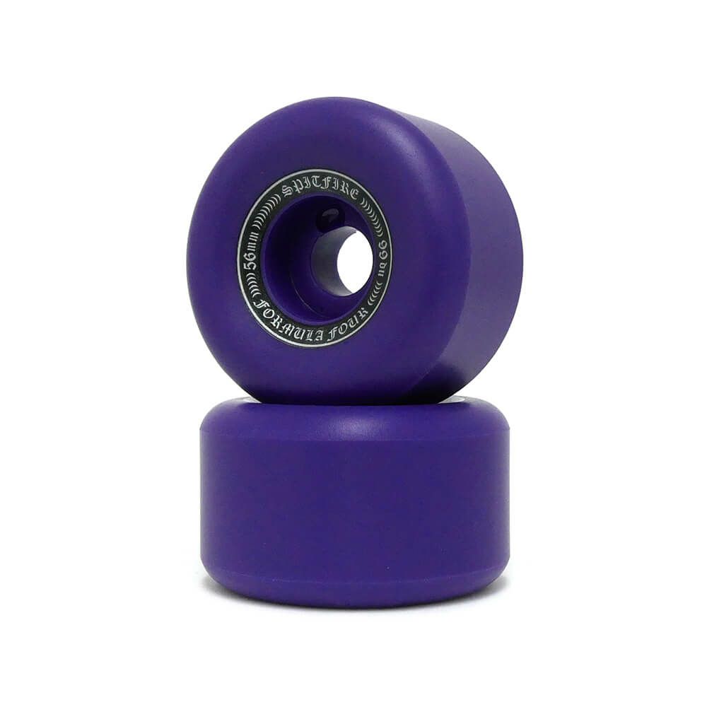 SPITFIRE WHEEL スピットファイヤー ウィール FORMULA FOUR (F4) OG CLASSIC 99D PURPLE 紫 56mm スケートボード スケボー 2