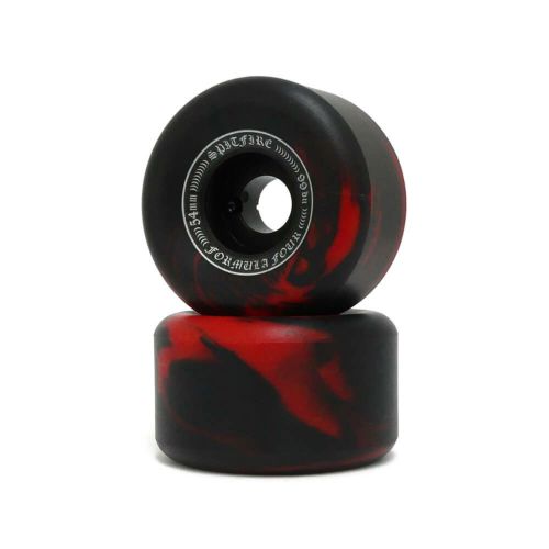 SPITFIRE WHEEL スピットファイヤー ウィール FORMULA FOUR (F4) OG CLASSIC 99D RED/BLACK SWIRL 赤/黒 54mm スケートボード スケボー 2