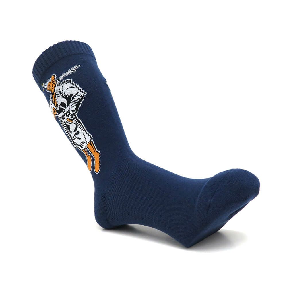 WHIMSY SOCKS ウィムジー ソックス 靴下 PEEPO-SAN NAVY スケートボード スケボー 