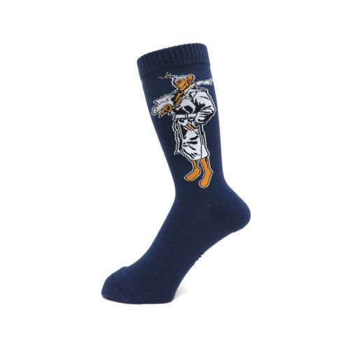 WHIMSY SOCKS ウィムジー ソックス 靴下 PEEPO-SAN NAVY スケートボード スケボー 1