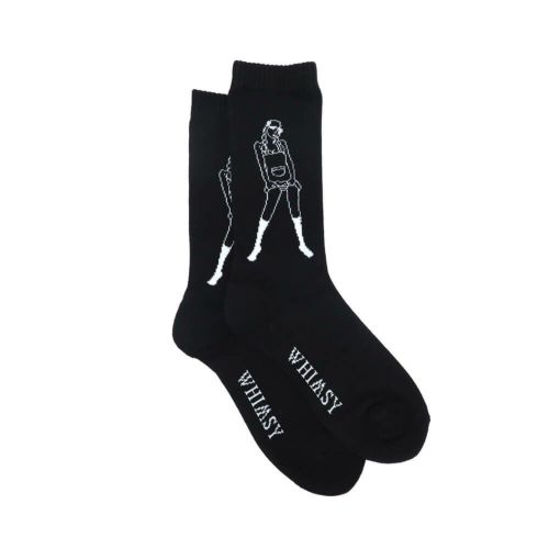 WHIMSY SOCKS ウィムジー ソックス 靴下 ABBIE BLACK スケートボード スケボー 3