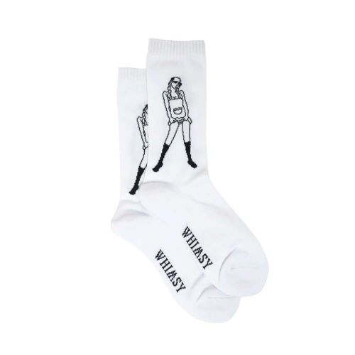  WHIMSY SOCKS ウィムジー ソックス 靴下 ABBIE WHITE スケートボード スケボー 3