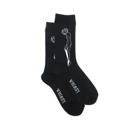 WHIMSY SOCKS ウィムジー ソックス 靴下 CATHIE BLACK スケートボード スケボー 3