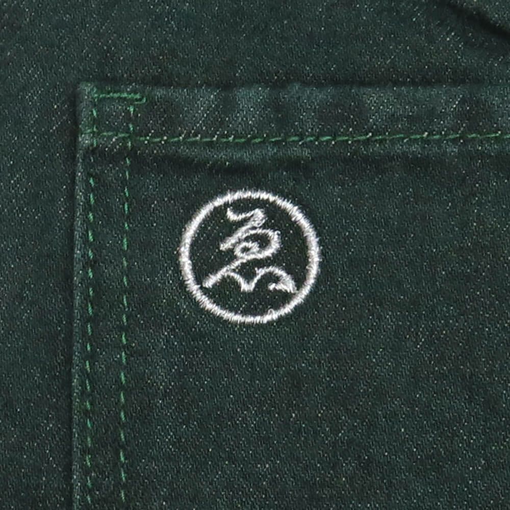 EVISEN SHORTS エビセンー ショーツ SUSHI DENIM LIGHT GREEN スケートボード スケボー 6