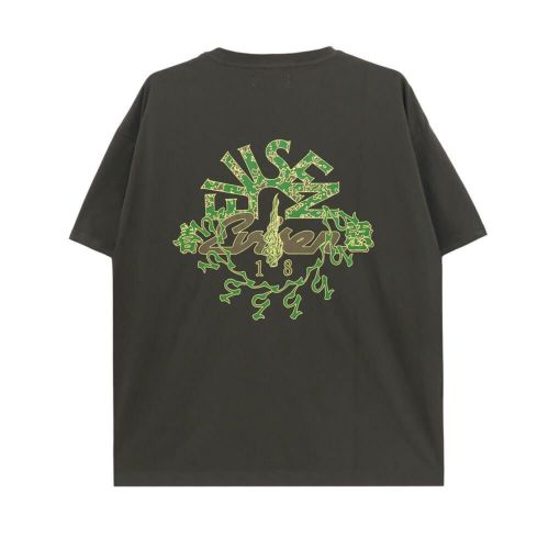 EVISEN T-SHIRT エビセン Tシャツ EYE FIRE TECH POCKET FOG スケートボード スケボー 