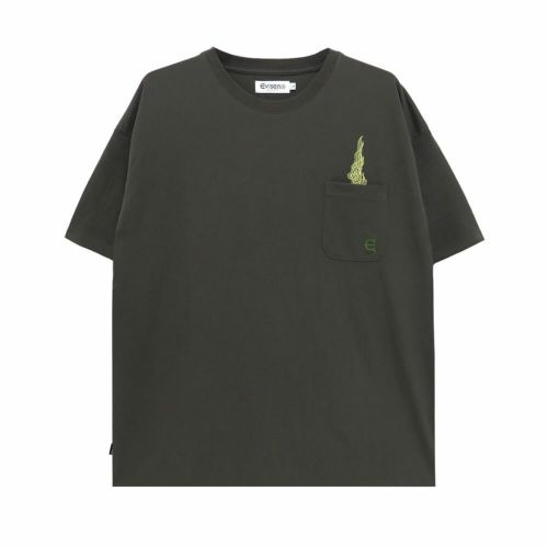EVISEN T-SHIRT エビセン Tシャツ EYE FIRE TECH POCKET FOG スケートボード スケボー 1