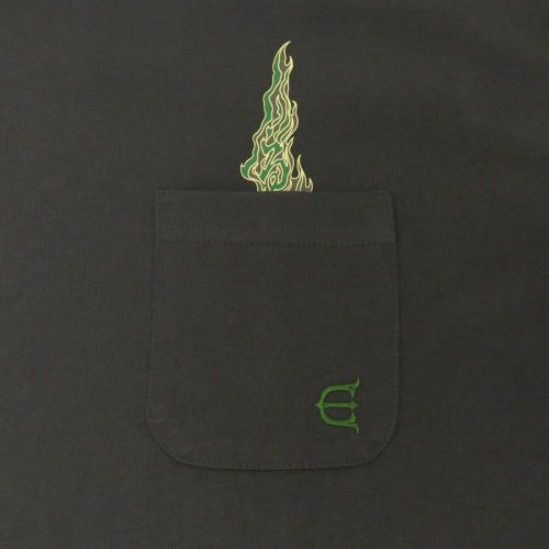 EVISEN T-SHIRT エビセン Tシャツ EYE FIRE TECH POCKET FOG スケートボード スケボー 3