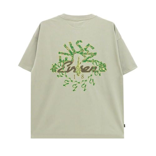 EVISEN T-SHIRT エビセン Tシャツ EYE FIRE TECH POCKET SAGE スケートボード スケボー 
