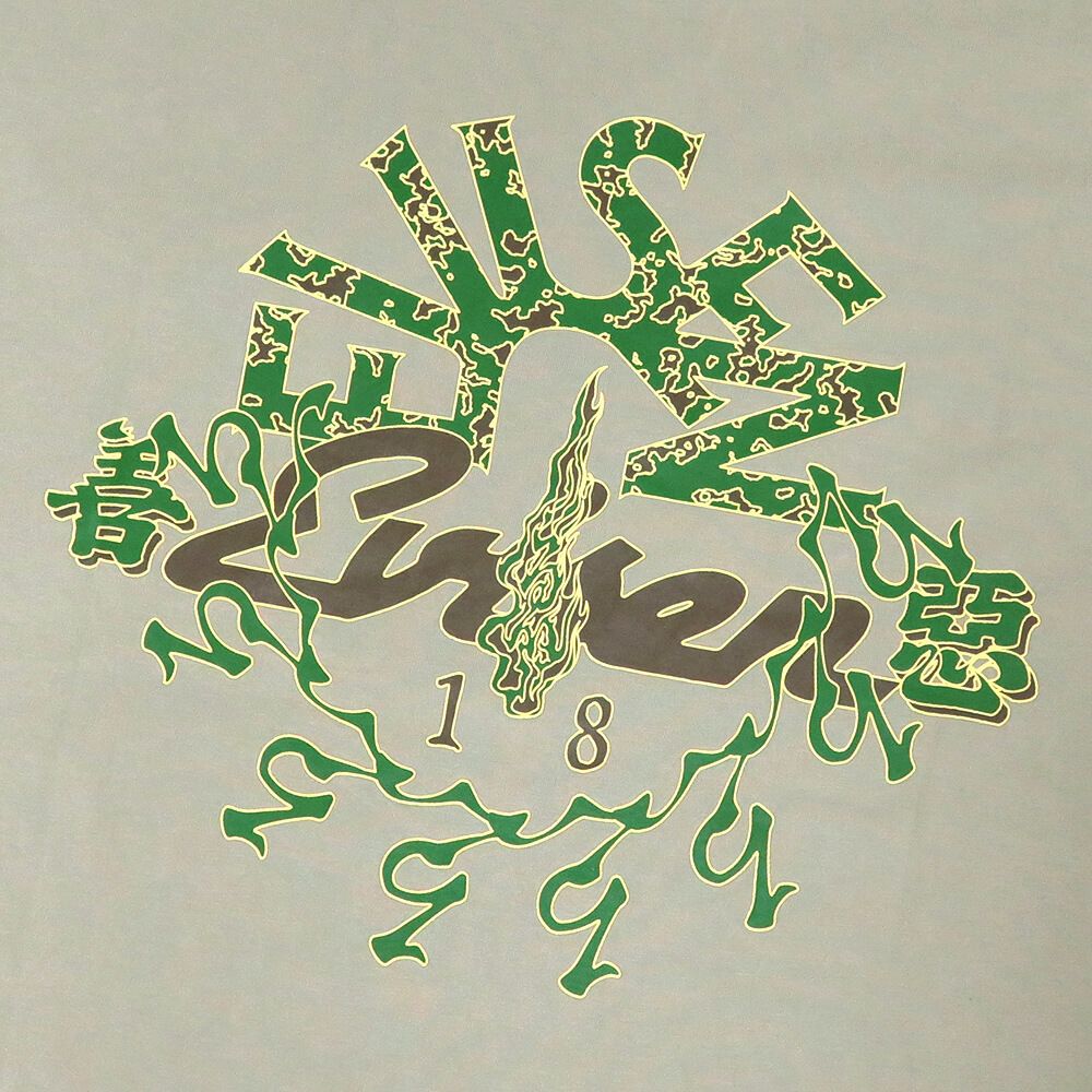 EVISEN T-SHIRT エビセン Tシャツ EYE FIRE TECH POCKET SAGE スケートボード スケボー 4