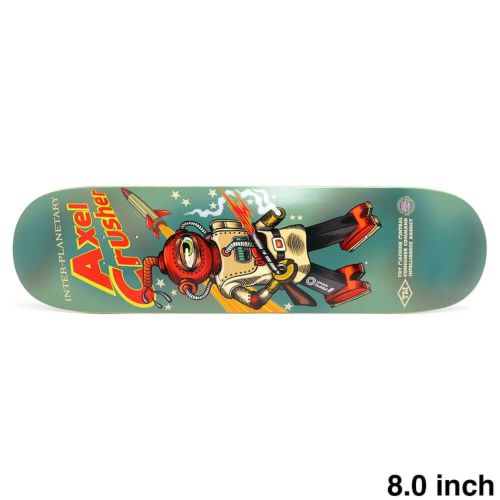 TOY MACHINE DECK トイマシーン デッキ AXEL CRUYSBERGHS ROBOT 8.0 スケートボード スケボー 1