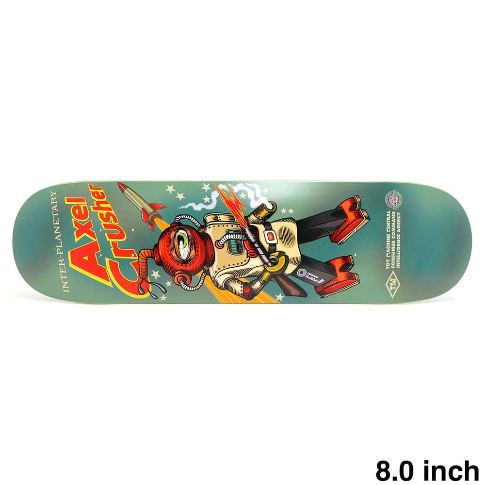 TOY MACHINE DECK トイマシーン デッキ AXEL CRUYSBERGHS ROBOT 8.0 スケートボード スケボー 1