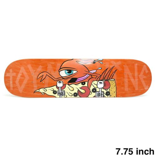 TOY MACHINE DECK トイマシーン デッキ TEAM PIZZA SECT ORANGE STAIN 7.75 スケートボード スケボー 1