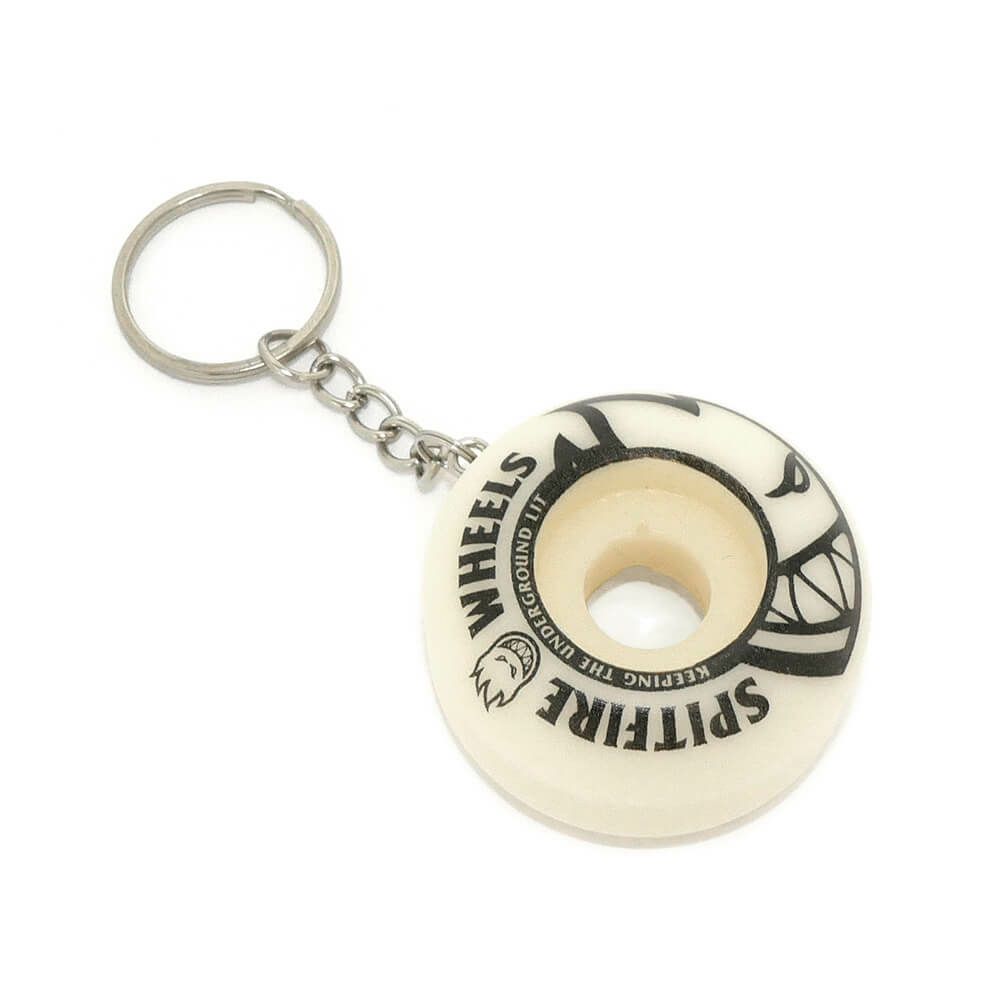 SPITFIRE KEYHOLDER スピットファイヤー キーホルダー KEY CHAIN WHEELS BIGHEAD NATURAL スケートボード スケボー 1